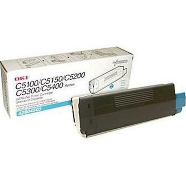 Oki Black Toner Cartridge - 6800 Pages 46490620